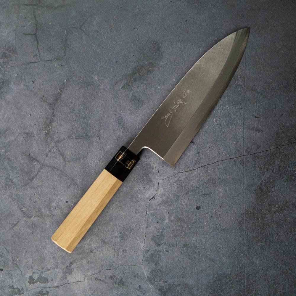 Jikko Shouren Ginsan Deba (stainless steel) - Kamimoto