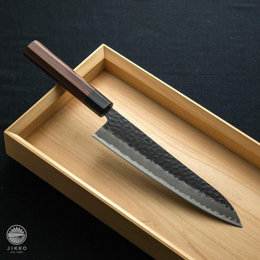 Jikko Super Blue Gyuto Stainless Clad - Kamimoto