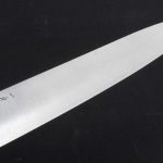 Hitohira TP Gyuto 210mm knife Wine Pakka Handle