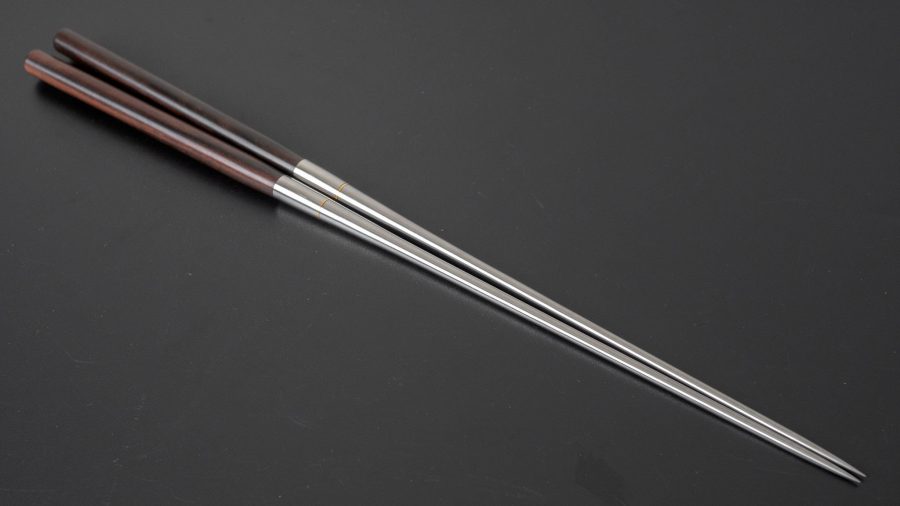 Hitohira Ebony Moribashi Chopstick 180mm Rounded-1
