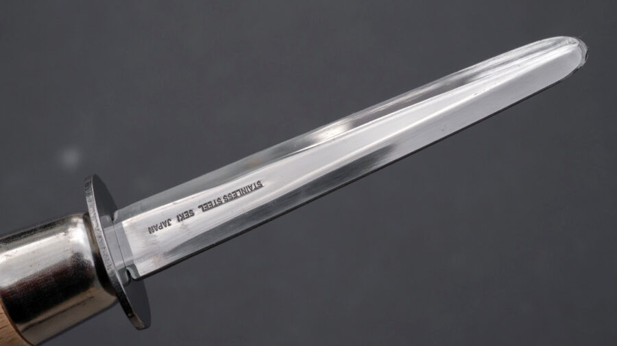 Hitohira Seki Stainless Oyster Knife Large-6