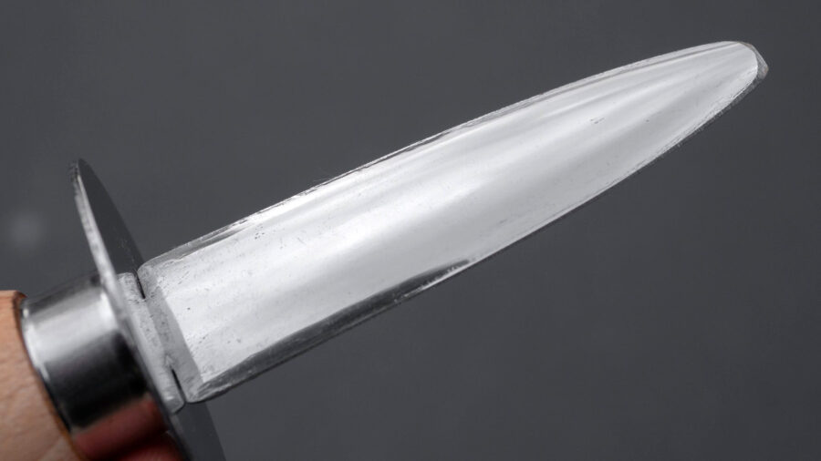 Hitohira Seki Stainless Oyster Knife Small-6